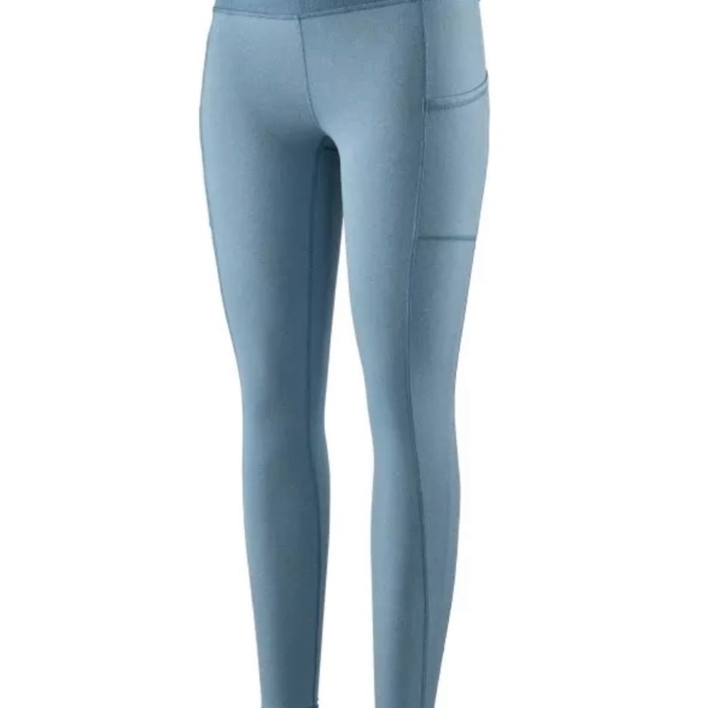 Patagonia LW Pack Out Tight Women's Blue High-Waisted Leggings size medium